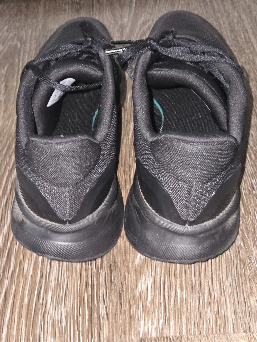 Adidas Black Ortholite Size 9 Workout Shoes Running Sneakers